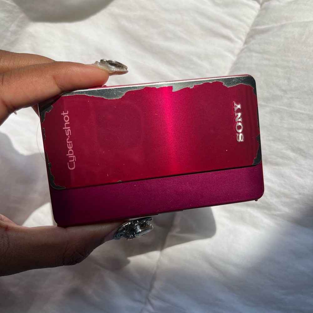 Sony Cyber-shot Red Digital Camera